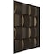 Ekena Millwork 19 5/8in. W x 19 5/8in. H Baile EnduraWall Decorative 3D Wall Panel Covers 2.67 Sq. Ft. WP20X20BACDB - alternate 4